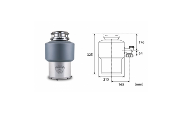 Мелница за отпадъци Status Premium 200